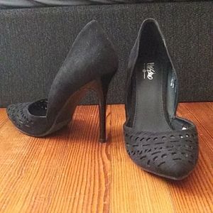 Black high heels